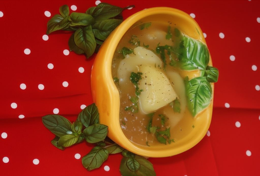 Rosół z ziemniakami