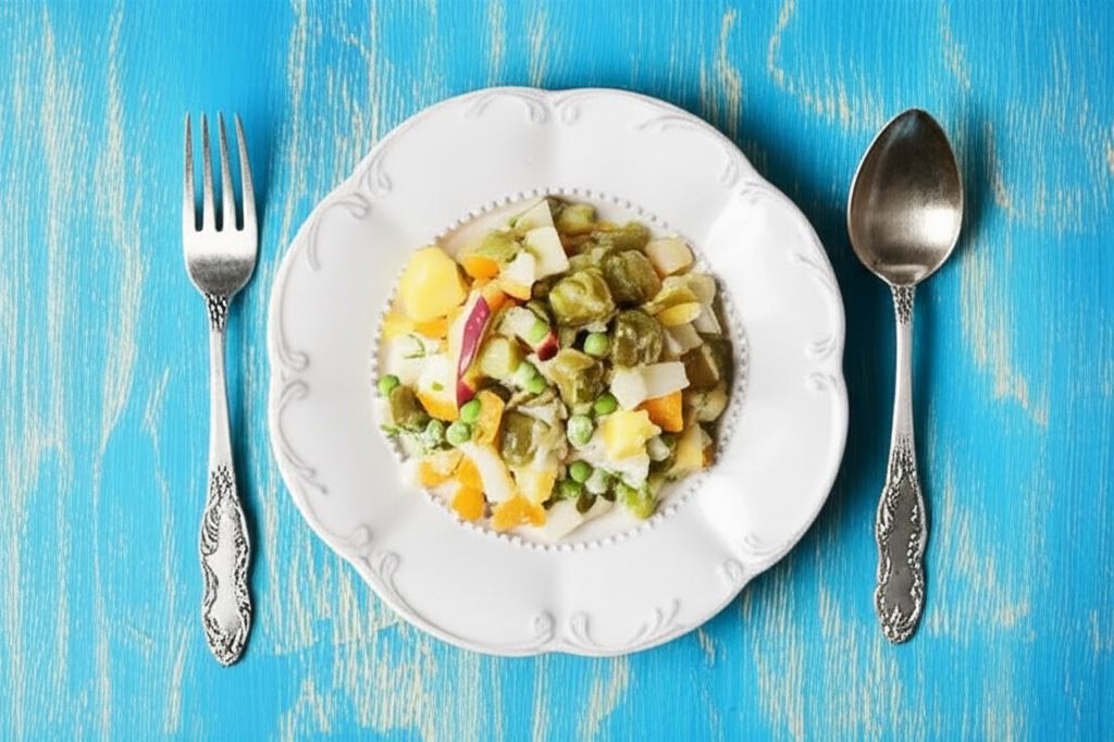 Rosyjska sałatka jarzynowa