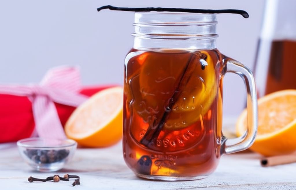 Rozgrzewająca ziołowa herbata