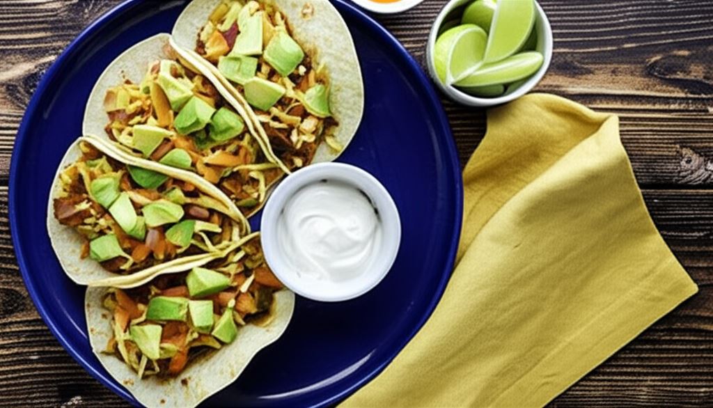 Rybne Taco z sosem spicy mayo