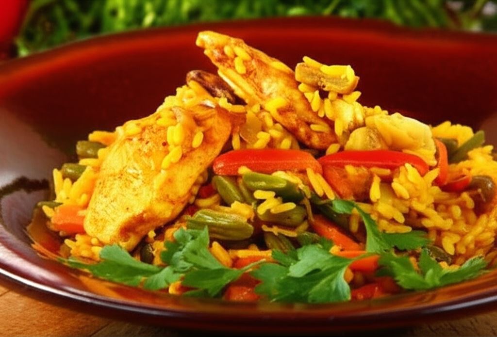 Ryż curry z warzywami