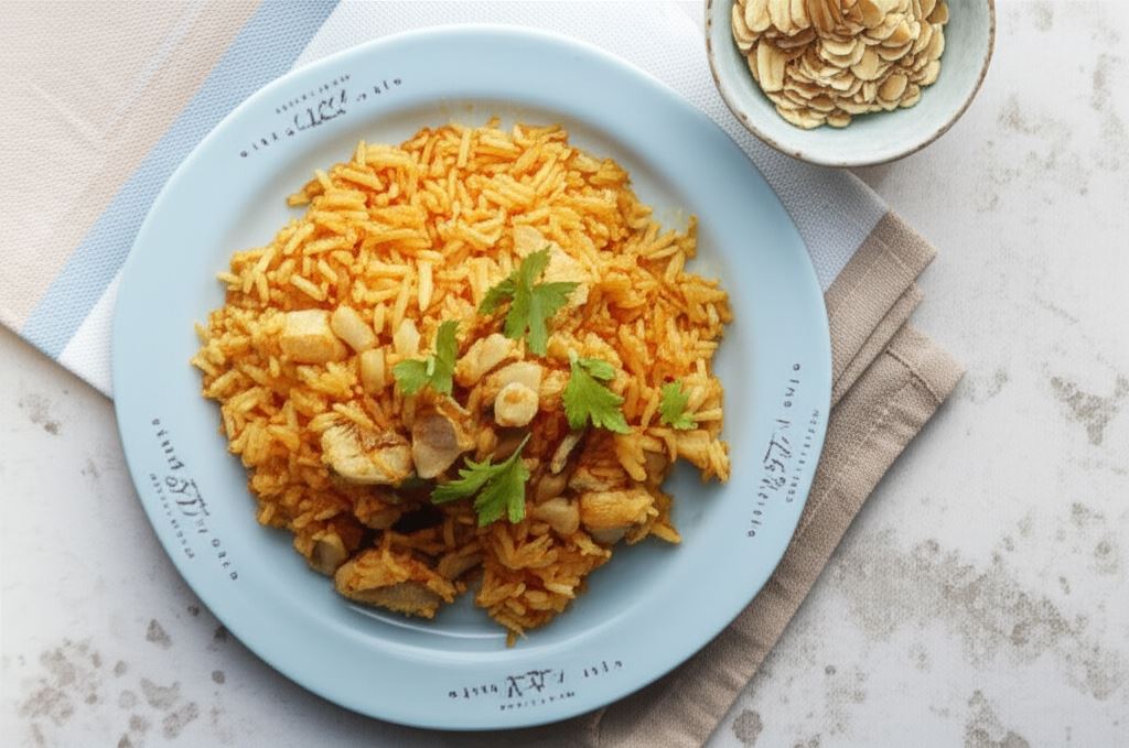 Ryż z kurczakiem i pomidorami