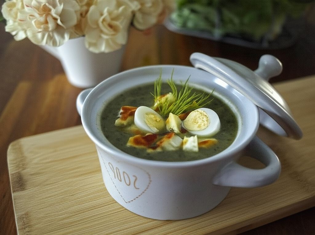 Sałacianka zupa krem z sałaty