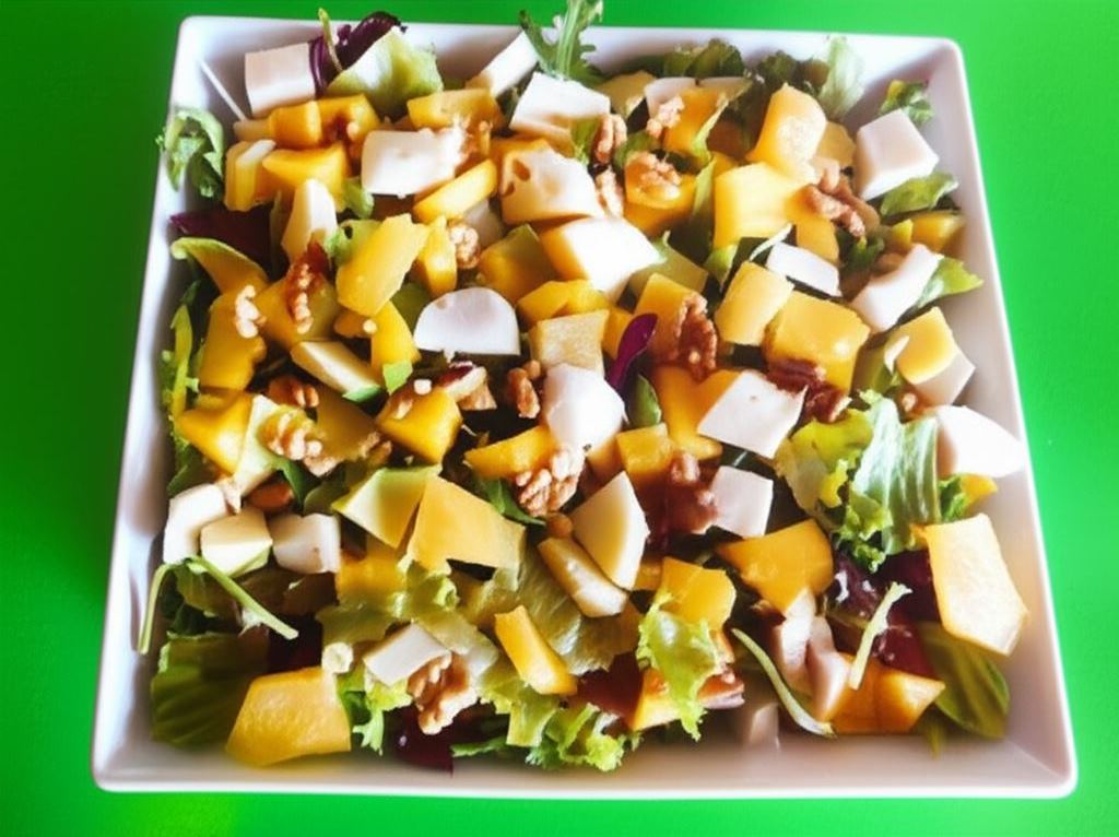 Sałatka egzotyczna z mozzarellą