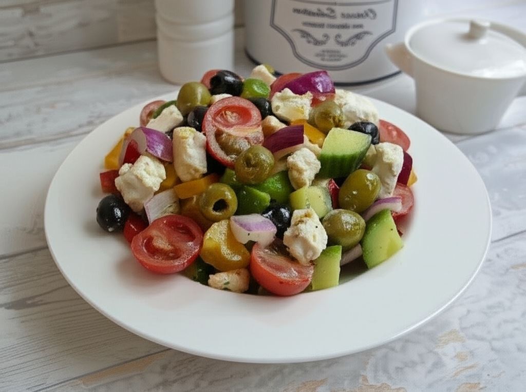 Sałatka grecka na szybko