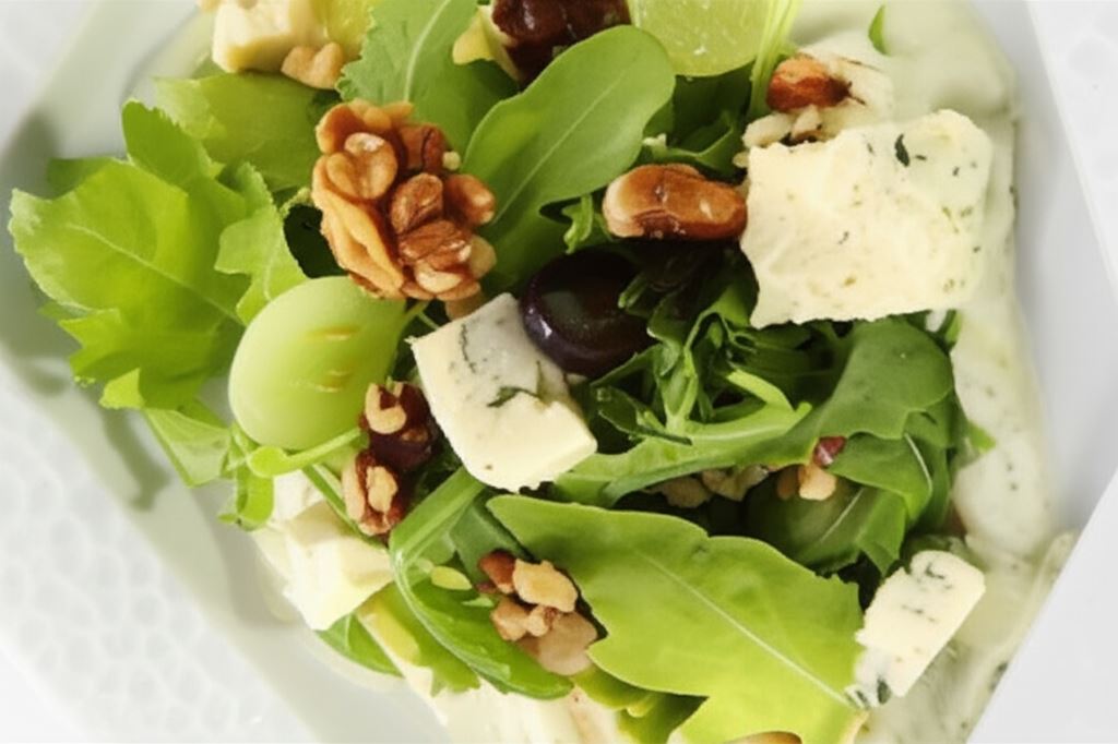 Sałatka jogurtowa z winogronami