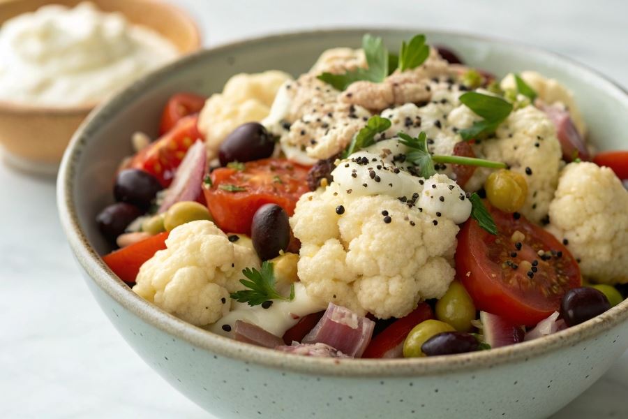 Sałatka kalafiorowa