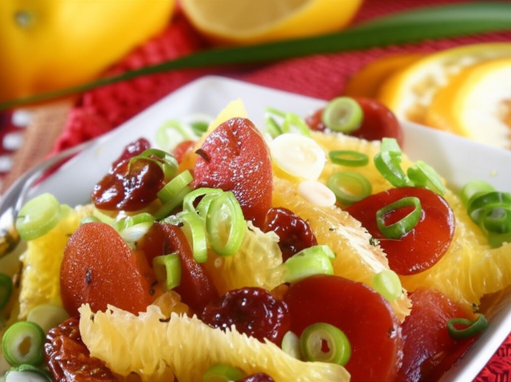 Sałatka kolorowa na sposób francuski