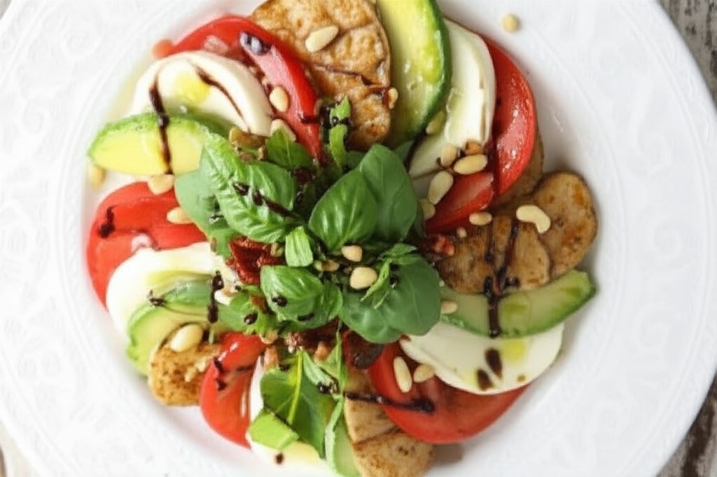 Sałatka Kurczak caprese