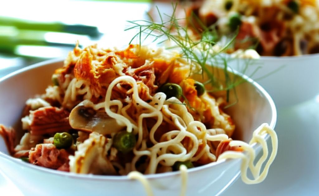 Sałatka makaronowa z tuńczykiem