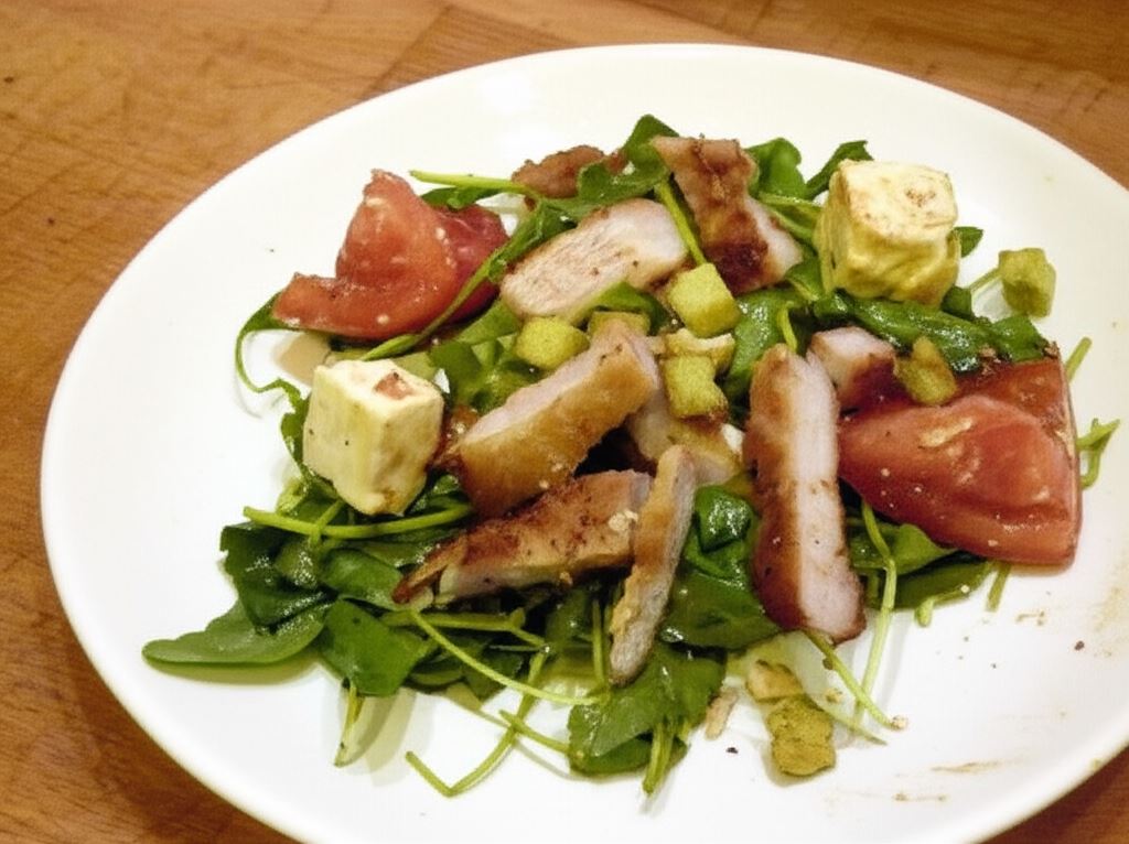 Sałatka z rukolą i fetą