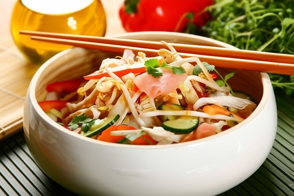 Sałatka orientalna z kapusty pekińskiej