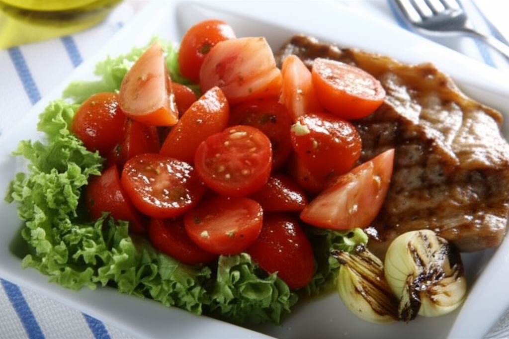 Sałatka pomidorowa do mięs