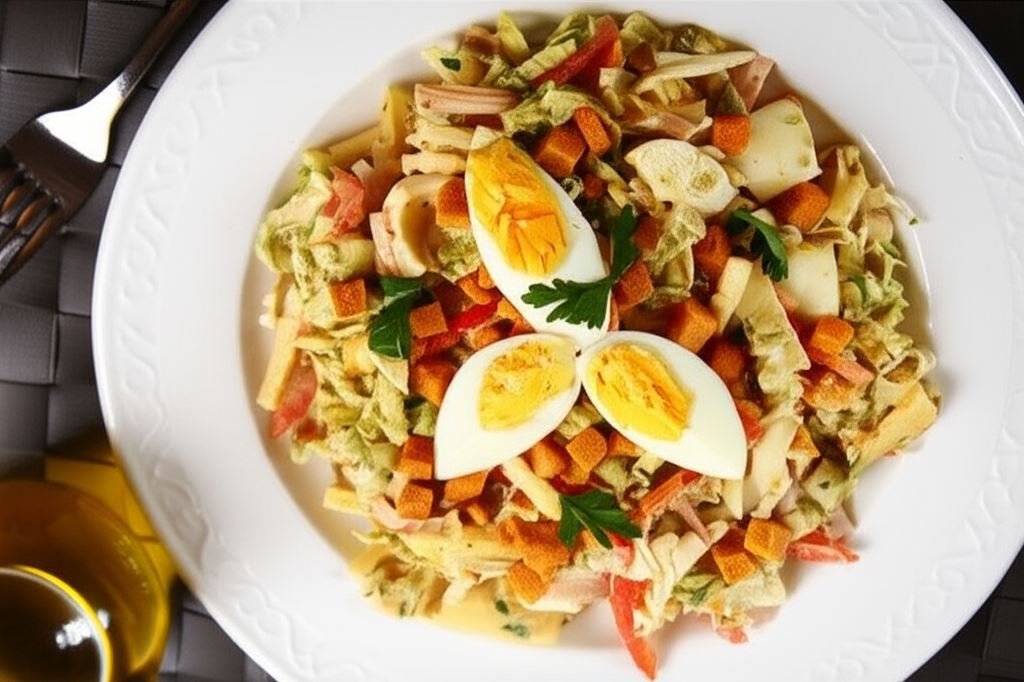 Sałatka 'Szefa' z kapusty pekińskiej