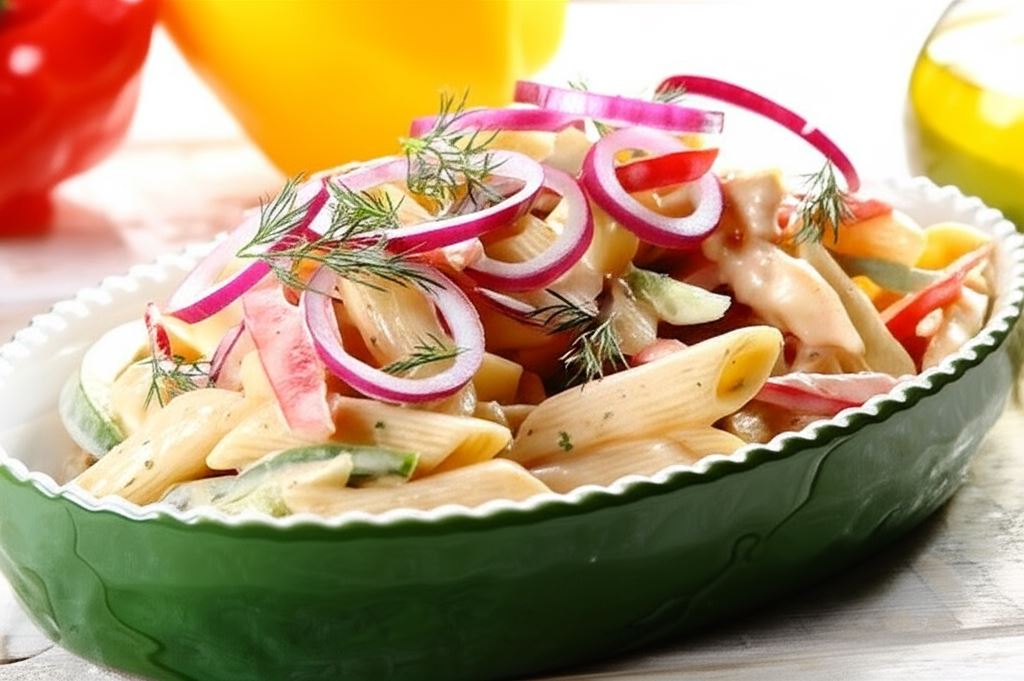 Sałatka Szefa z makaronem