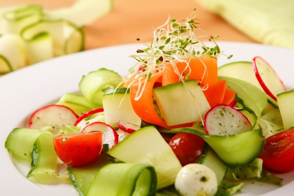 Sałatka tagliatelle warzywne