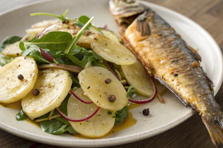 Sałatka topinambura