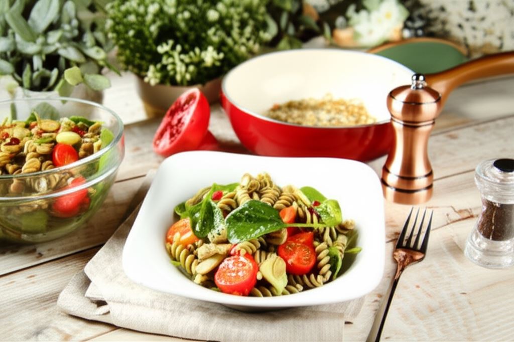 Sałatka z awokado i granatem