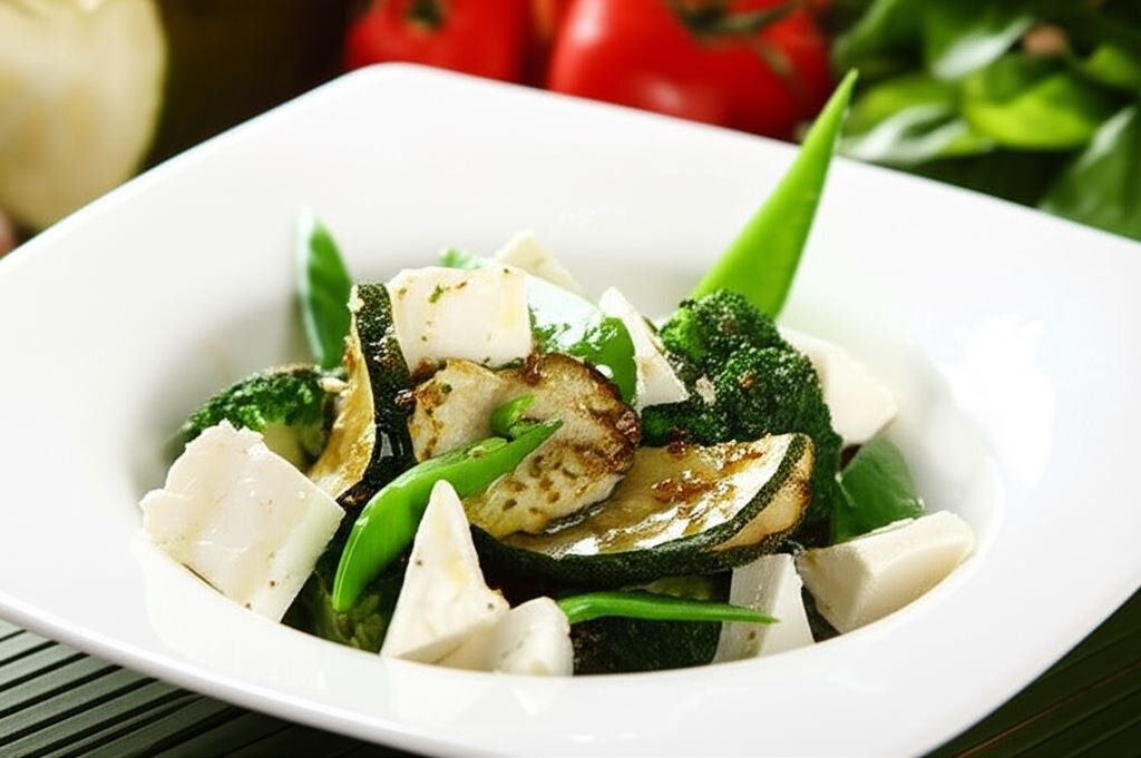 Sałatka z brokułami i fetą