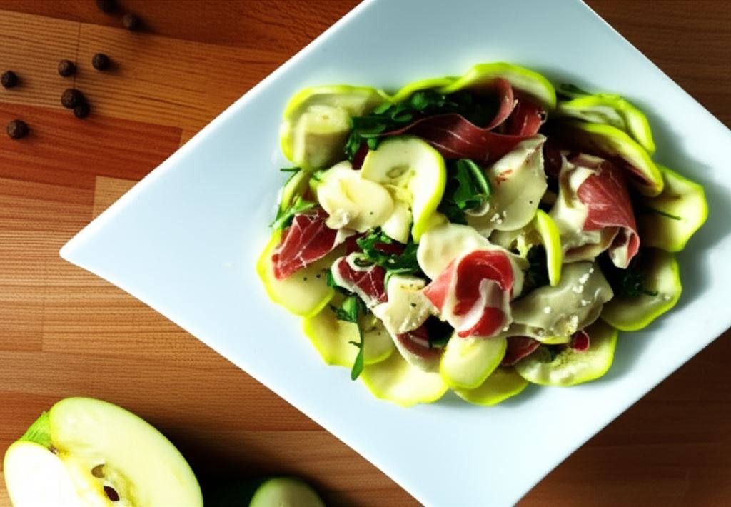 Sałatka z cukinii na grilla