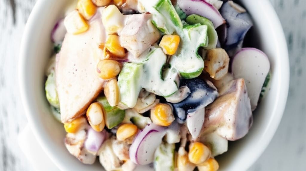 Sałatka z kurczakiem