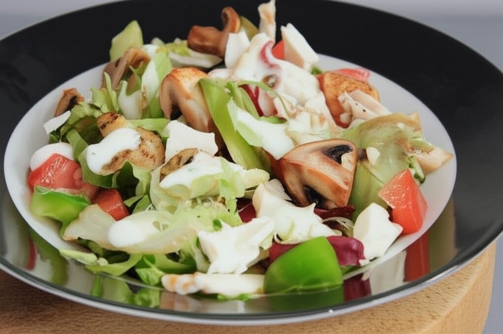 Sałatka z kurczakiem