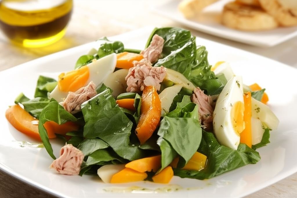 Sałatka z pieczonymi warzywami