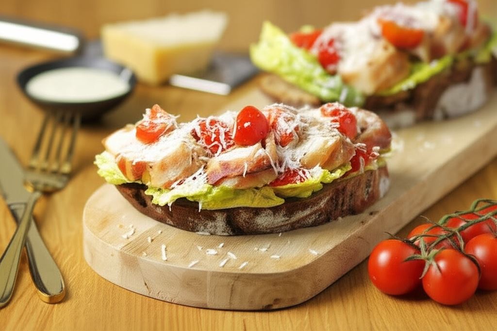 Sałatka z pomidorkami koktajlowymi