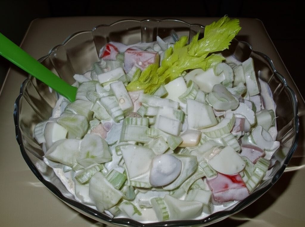 Sałatka z selera naciowego