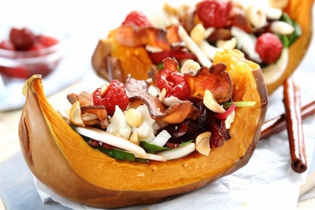 Sałatka z serem kozim