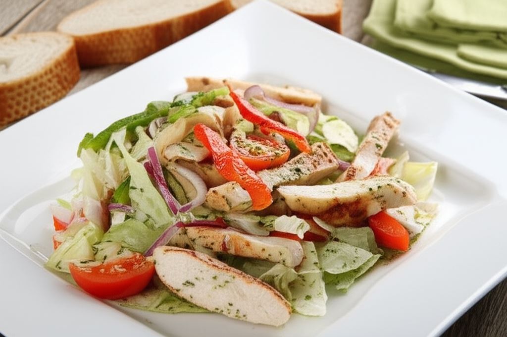 Sałatka z soczystym