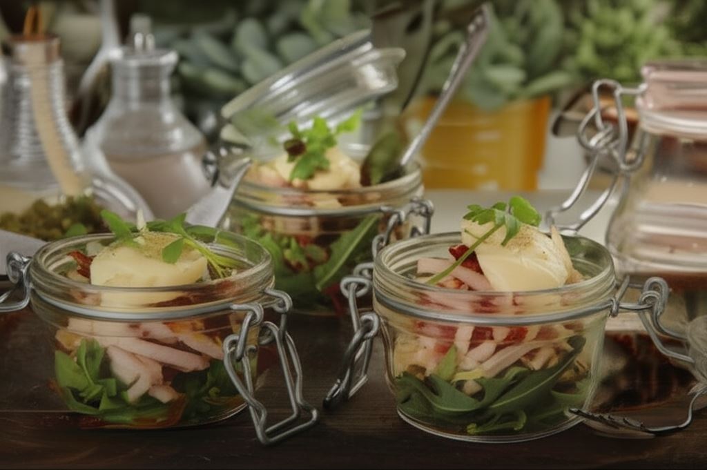 Sałatka z szynką i selerem