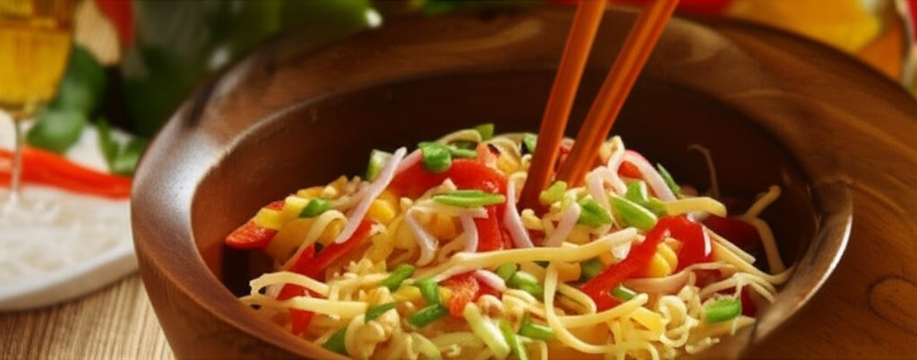 Sałatka z zupki chińskiej