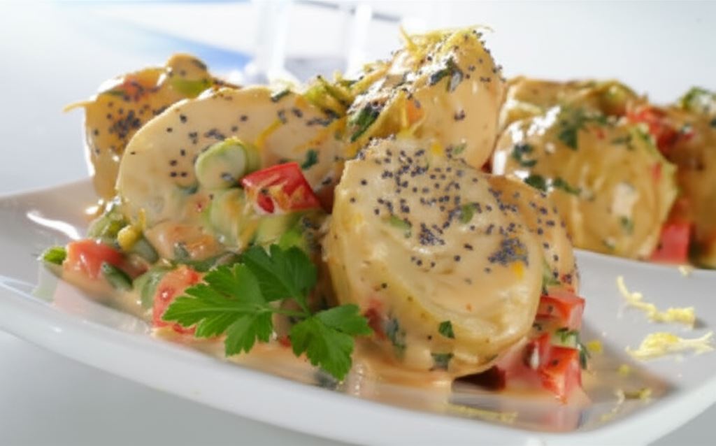 Sałatka ziemniaczana z makiem