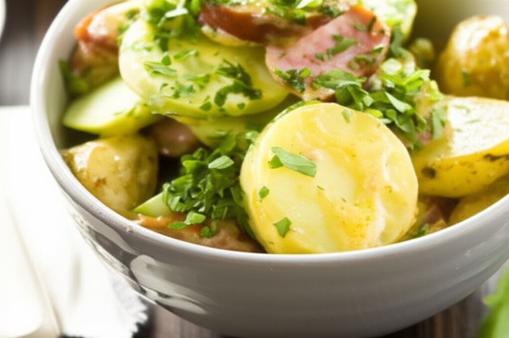 Sałatka ziemniaczana z musztardą