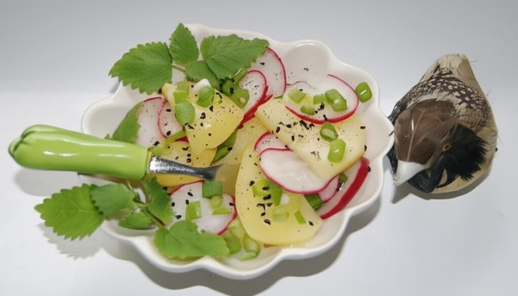 Sałatka ziemniaczana z rzodkiewką