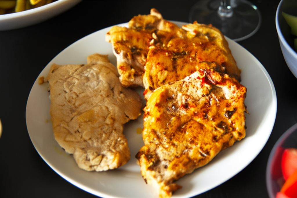 Schab duszony na ostro