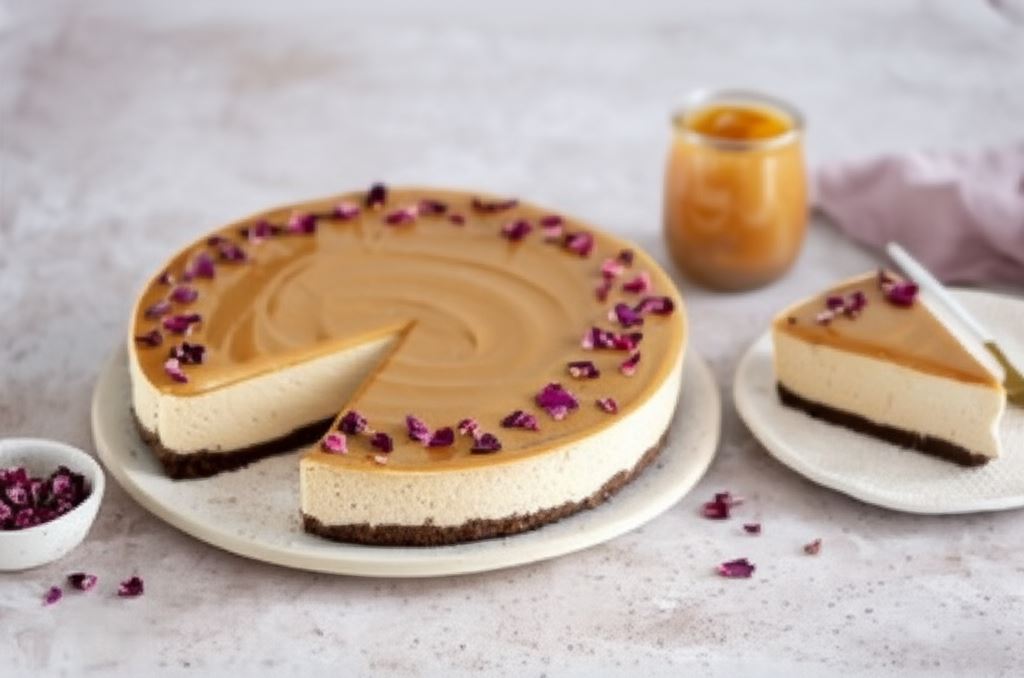 Sernik z masą kajmakową