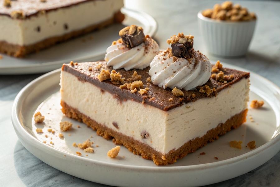 Sernik z mleczną czekoladą