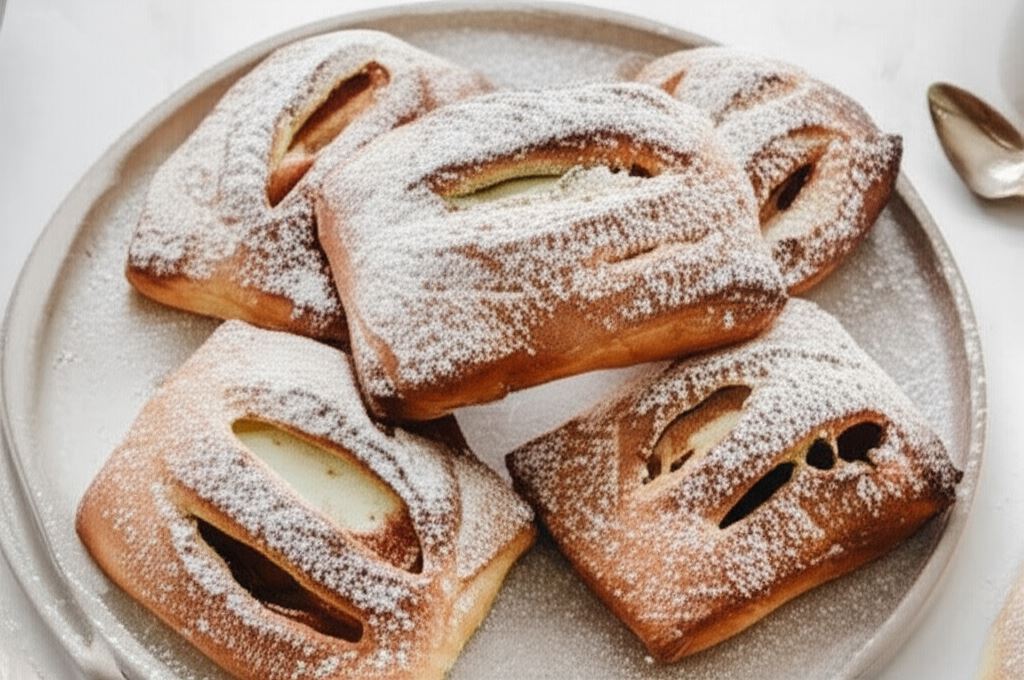 Serowe bułeczki z jabłkiem