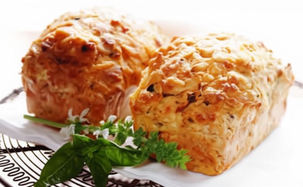 Serowo-cebulowy chleb z chili