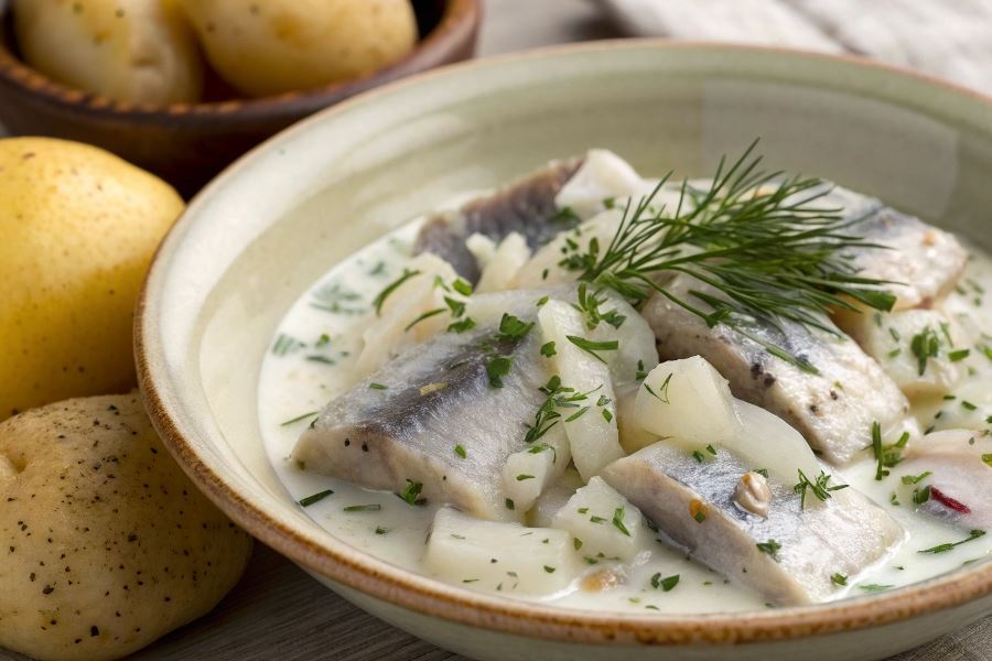 Śledź w śmietanie