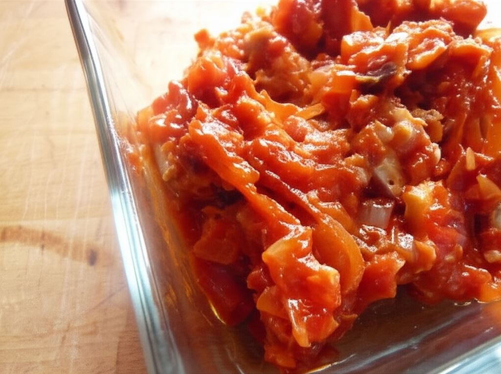 Śledzie w miodzie i pomidorach