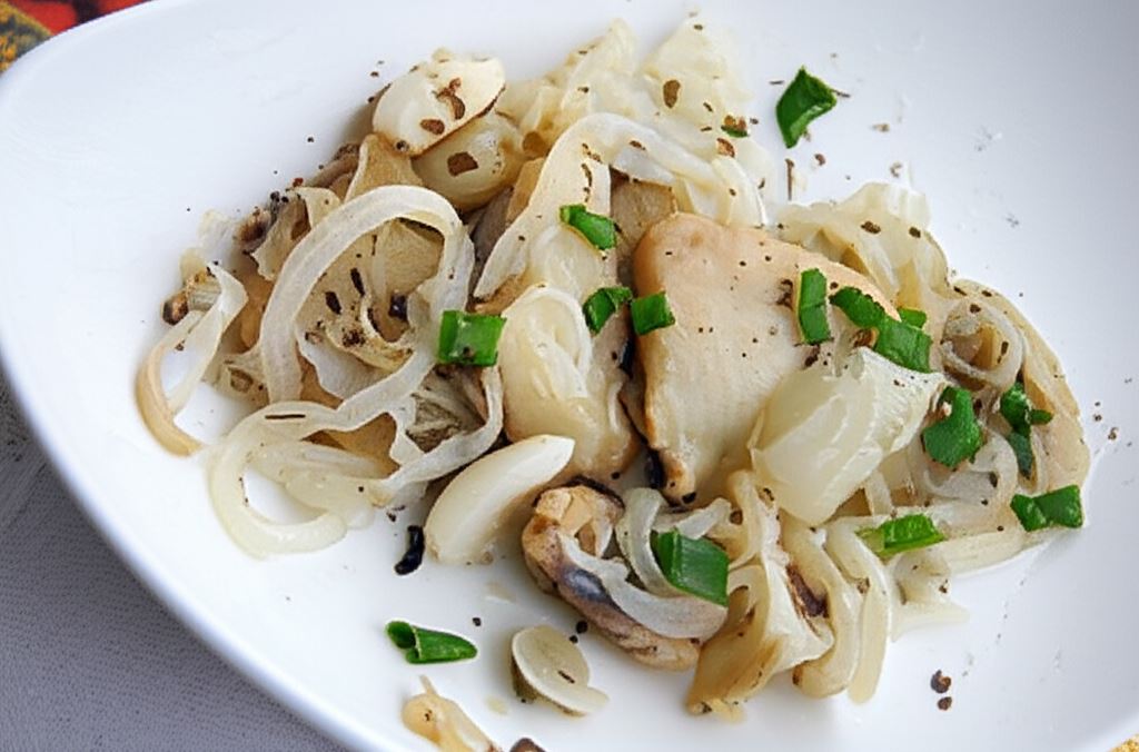 Śledzie w oleju z czosnkiem