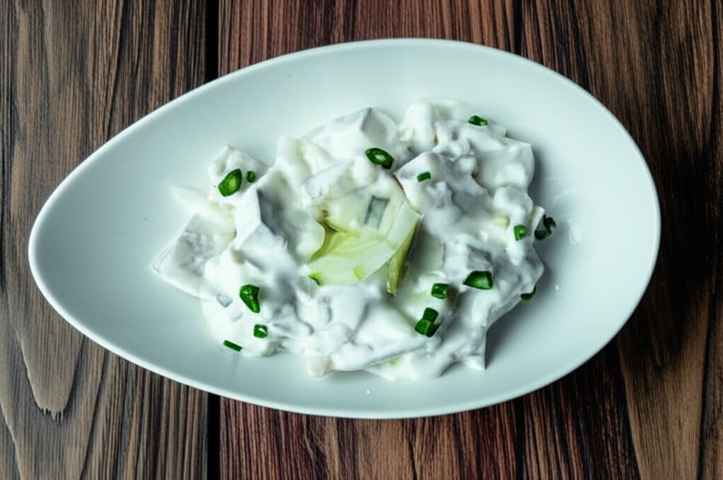 Śledzie w sosie tzatziki