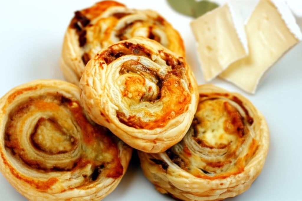 Ślimaczki z łososiem i serem