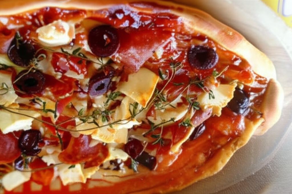 Słodka i pikantna pizza