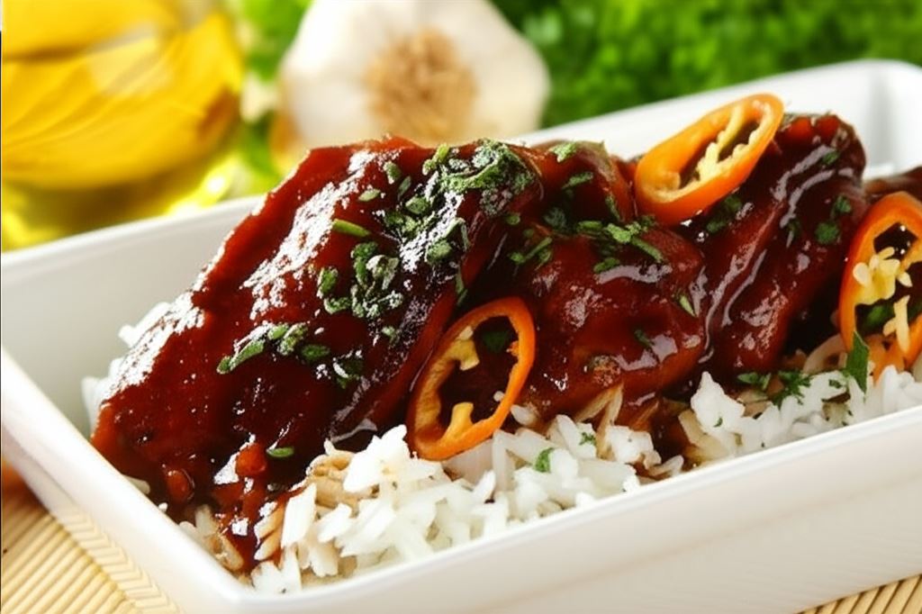 Słodko kwaśne żeberka