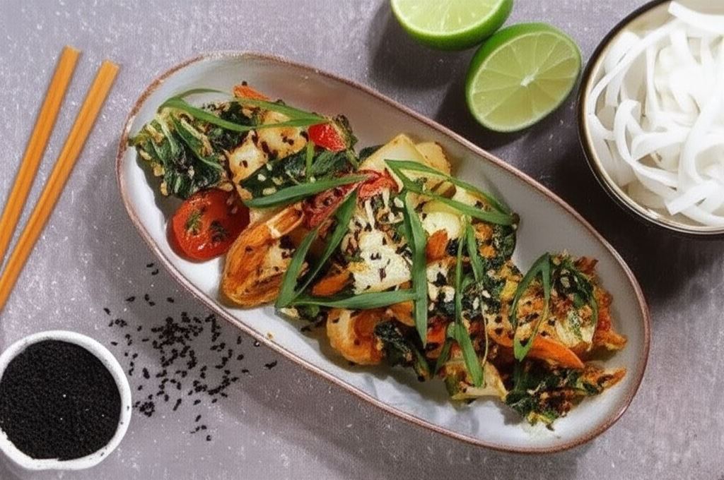 Smażona kapusta z kokosem