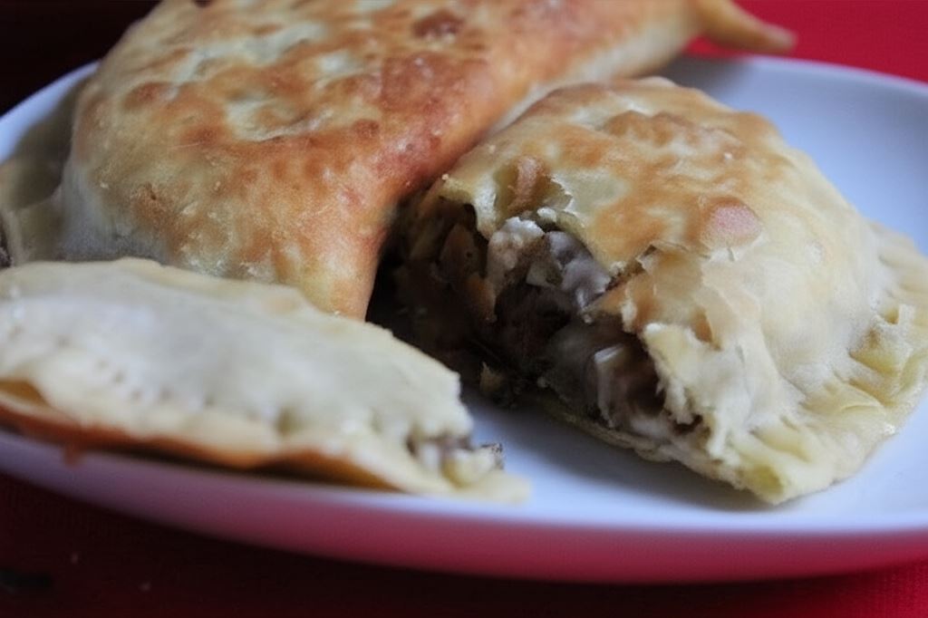 Smażone pierożki a la Quesadillas